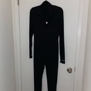 one piece jumpsuit zip up